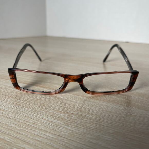 Ray-Ban RB5028 2016 Eyeglasses Marble Brown Frames Only 51-16-135 - Picture 2 of 8